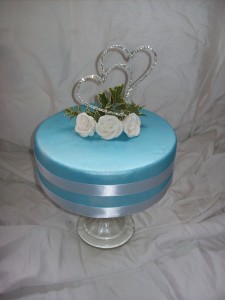 Diamante topper 1 tier