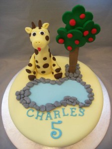 giraffe cake