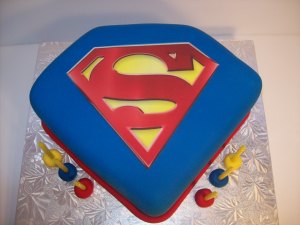 super man cake