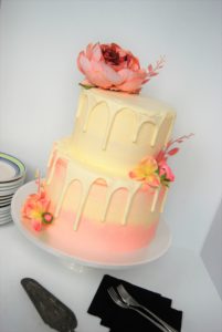 water colour cake