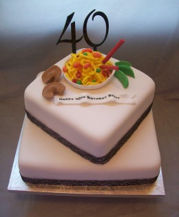 Foodies themed cake $495