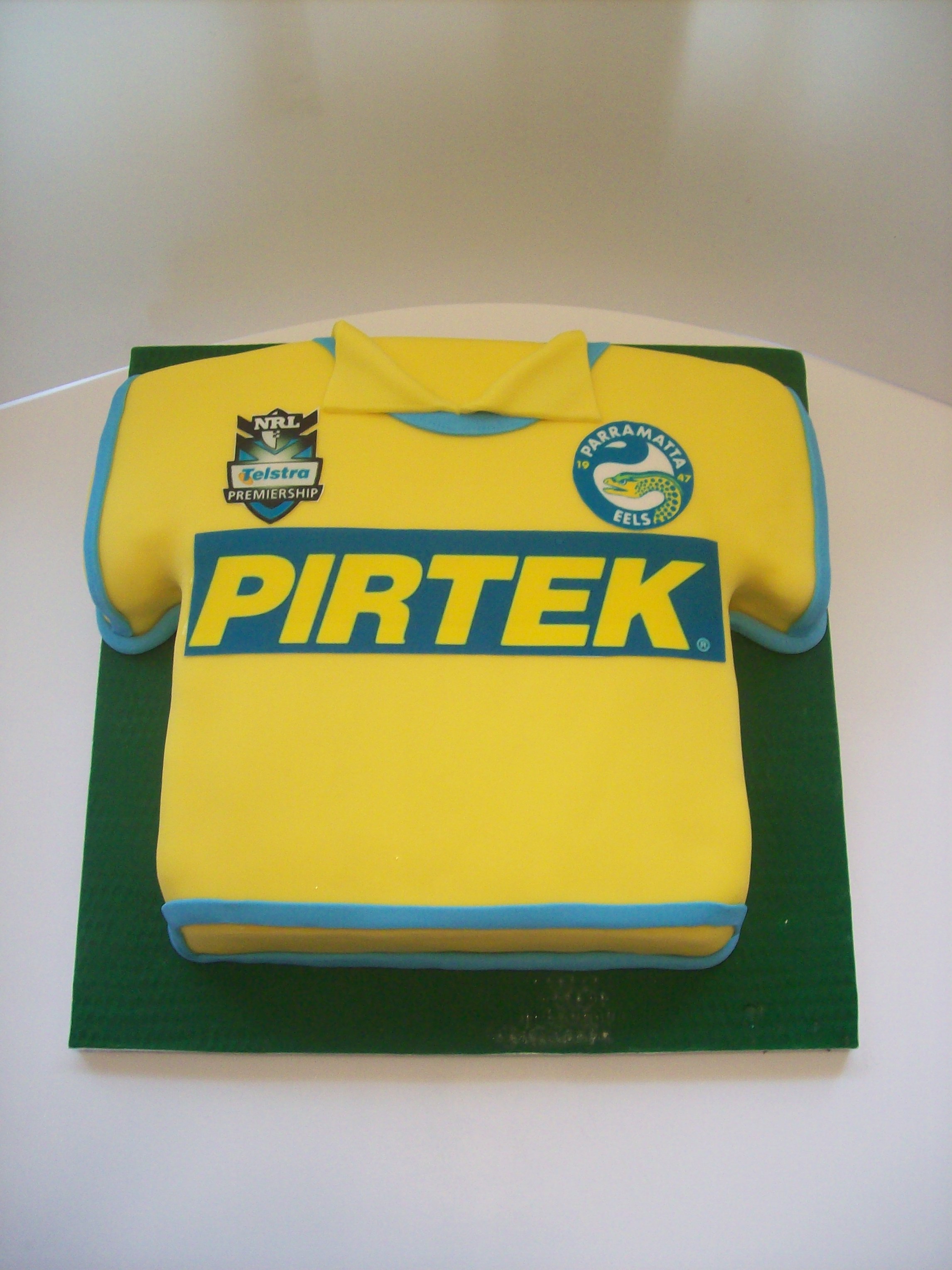 Parramatta Eels Jersey Cake 295 Temptation Cakes Temptation Cakes