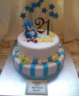 Sonic the Hedgehog Cake $495