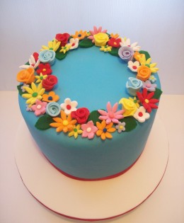 Spring Flowers Cake $299