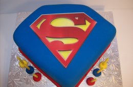 Edible Image SuperMan Cake 8 inch $159