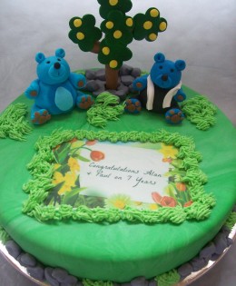 2 Bears Birthday Cake $295