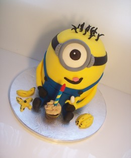 3D Minion Cake $325