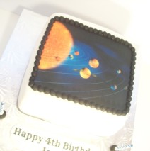 Edible Image Space themed Cake $165 (8 inch)