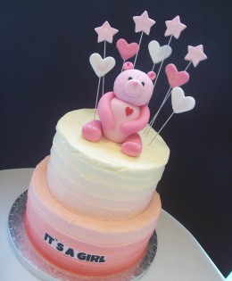 Baby Shower Ombre Cake $399