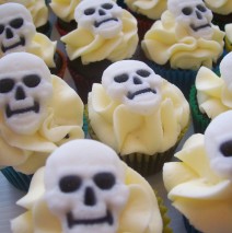 Skull Cupcakes (Mini) $3.50 each