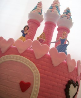 Disney Princess Castle Cake $299