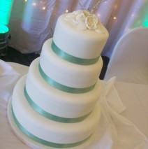 4 tier Bling Wedding Cake $899