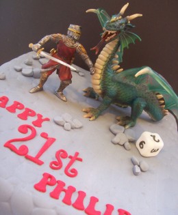 Dungeons & Dragons Cake $249