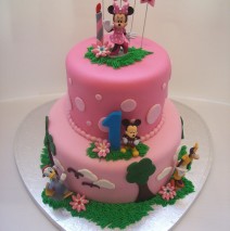 Pink Minnie Mouse 2 Tier $399