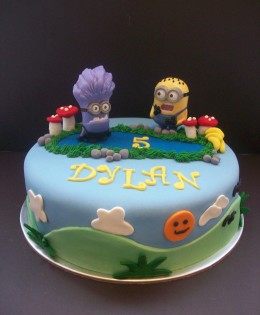 My latest Minions Cake $250