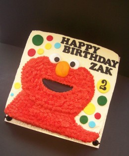 Elmo in Buttercream $295 12 inch