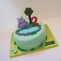 Purple Hippo Cake $195