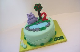 Purple Hippo Cake $195