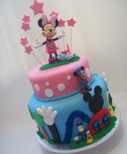 Minnie and Mickey Mouse Cake $399