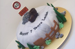 Tramping Themed Cake $299 (10 inch)