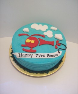 Helicopter Cake $199 (10 inch)