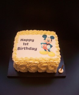 Edible Image Mickey Mouse Cake $159