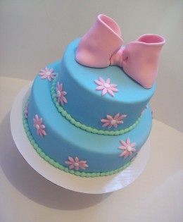 Daisy Chain Cake $399 (8 and 6 inch)