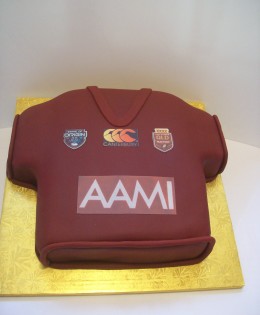 Queensland NRL Shirt Cake $295