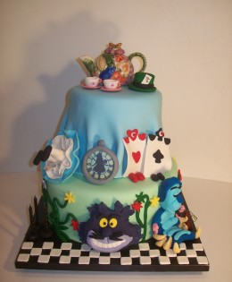 Alice in Wonderland Cake $599