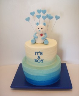 Baby Shower Ombre Cake $399