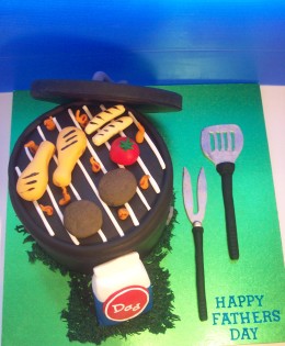 BBQ Fathers Day Cake $329