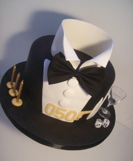 James Bond Cake $295