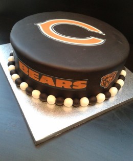 Chicago Bears Cake $199 (10 inch)