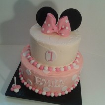 Minnie Mouse Cake (Buttercream) $399