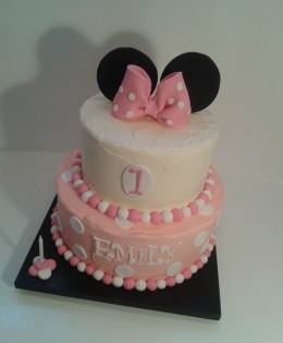 Minnie Mouse Cake (Buttercream) $399