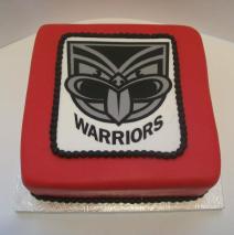 Edible Image 10 inch Warriors Cake $199