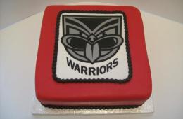 Edible Image 10 inch Warriors Cake $199