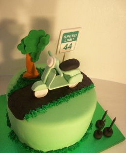 Vespa Cake $249