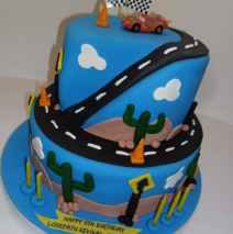 Cars Cake 11 and 9 inch $499