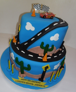 Cars Cake 11 and 9 inch $499