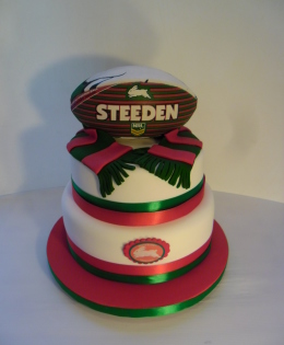 Rabbitohs Cake 80 coffee serves $599