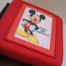 Edible Image 12 inch Mickey Mouse Cake $249