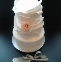 Petal Wedding Cake $750
