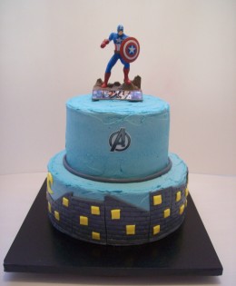 Captain America Cake $295