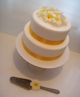 Frangipani Cake $395