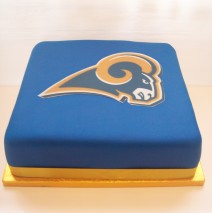 Edible Image Rams cake $249 (12 inch)