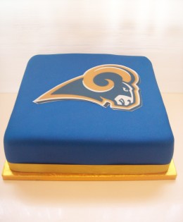 Edible Image Rams cake $249 (12 inch)