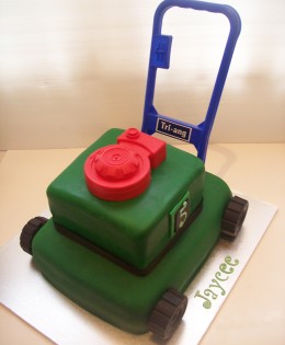 Large Lawn Mower Cake $399