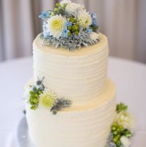 Buttercream Wedding Cake $495 (80 pax)