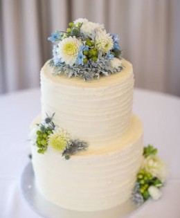 Buttercream Wedding Cake $495 (80 pax)